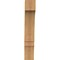 Ekena Millwork 4"W x 12"D x 24"H Balboa Rough Sawn Knee Brace, Western Red Cedar BRC04X12X24BOA00RWR - alternate 3